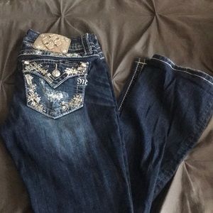 Missme mid-rise boot cut jeans